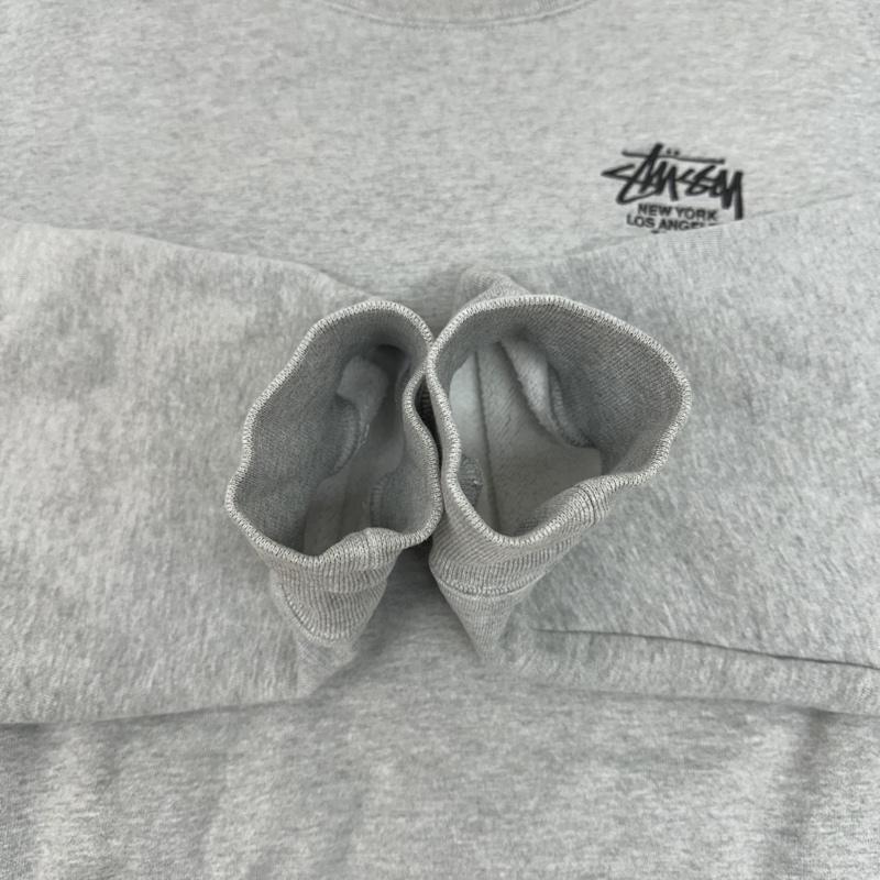 ステューシー STUSSY トレーナー 長袖 21SS NIKE International Crewneck Sweatshirt ロゴ 刺繍 スウェット トレーナー DC4198-050 L 灰 / グレー / gray メンズ USED 古着 中古 50137132