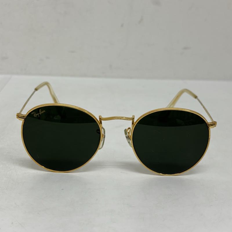 レイバン Ray-Ban めがね・サングラス サングラス サングラス アイウェア ビンテージ ボシュロム USA ラウンドメタル メンズ USED 古着 中古 50137139