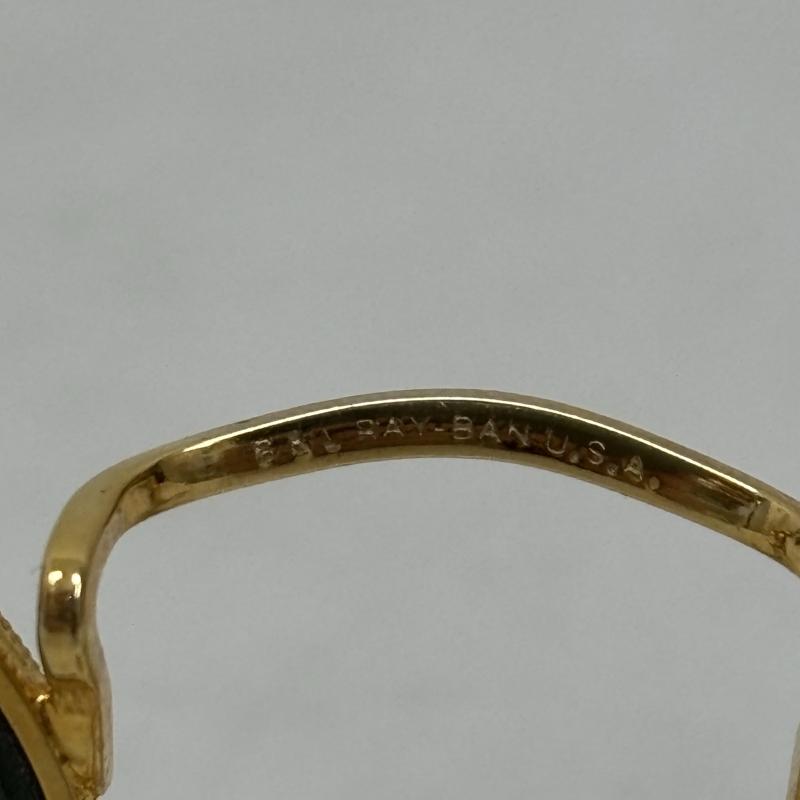 レイバン Ray-Ban めがね・サングラス サングラス サングラス アイウェア ビンテージ ボシュロム USA ラウンドメタル メンズ USED 古着 中古 50137139