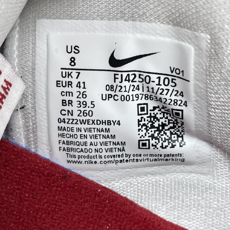 ナイキ NIKE スニーカー スニーカー FJ4250-105 Book 1 Cortez White and Varsity Red ブック1 コルテッツ ホワイト アンド バーシティレッド 26.0cm 白 / ホワイト / white X 赤 / レッド / red メンズ USED 古着 中古 50137170