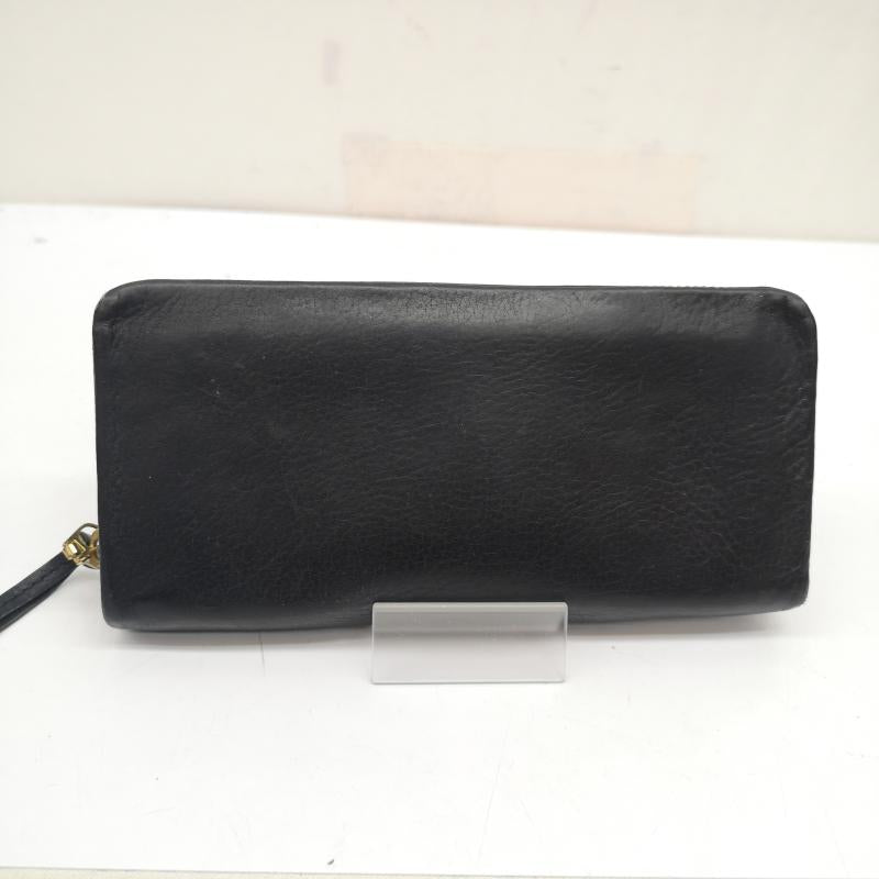 バギーズアネックス BAGGY S ANNEX 財布 長財布 レザー ロング ウォレット 長財布 - 黒 / ブラック / black メンズ USED 古着 中古 50137171