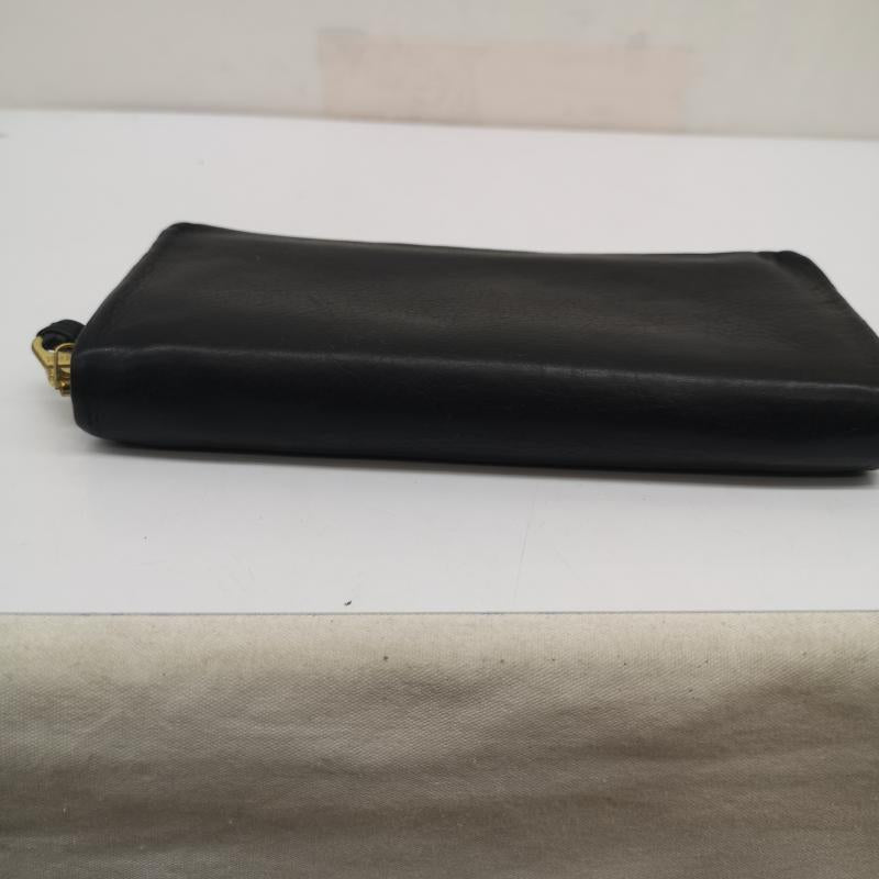 バギーズアネックス BAGGY S ANNEX 財布 長財布 レザー ロング ウォレット 長財布 - 黒 / ブラック / black メンズ USED 古着 中古 50137171
