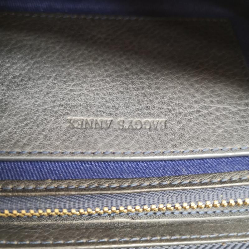 バギーズアネックス BAGGY S ANNEX 財布 長財布 レザー ロング ウォレット 長財布 - 黒 / ブラック / black メンズ USED 古着 中古 50137171