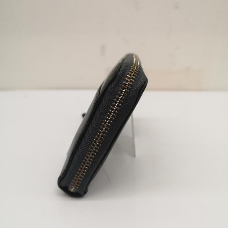バーニーズ ニューヨーク BARNEYS NEWYORK 財布 長財布 レザー ロング ウォレット 長財布 - 黒 / ブラック / black メンズ USED 古着 中古 50137172