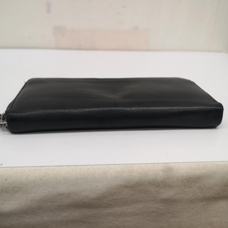 バーニーズ ニューヨーク BARNEYS NEWYORK 財布 長財布 レザー ロング ウォレット 長財布 - 黒 / ブラック / black メンズ USED 古着 中古 50137172