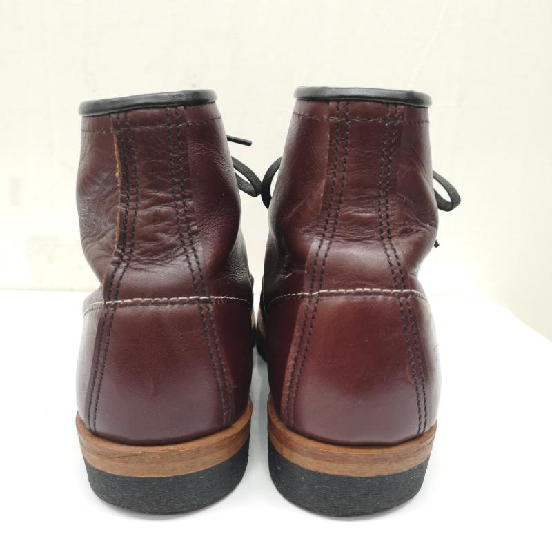 レッドウィング RED WING ブーツ 一般 US8 D 19年製 9411 ベックマン ブラックチェリー フェザーストーン プレーントゥ ブーツ 26.0cm メンズ USED 古着 中古 50137185