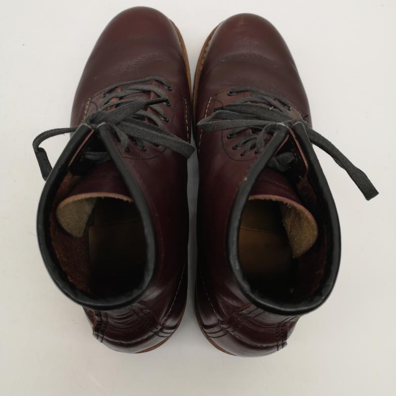 レッドウィング RED WING ブーツ 一般 US8 D 19年製 9411 ベックマン ブラックチェリー フェザーストーン プレーントゥ ブーツ 26.0cm メンズ USED 古着 中古 50137185