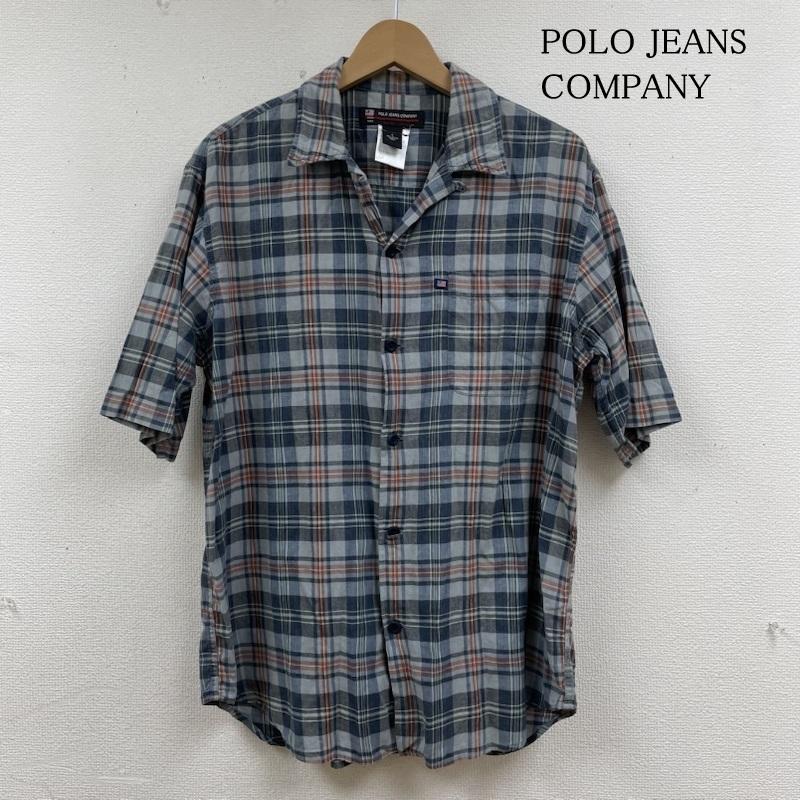 ポロジーンズカンパニー POLO JEANS COMPANY シャツ、ブラウス 半袖 開襟 オープンカラー 半袖 シャツ ブラウス Shirt デザインシャツ 胸ポケット ボタン チェック S チェック マルチカラー / マルチカラー / multicolor メンズ USED 古着 中古 50137220