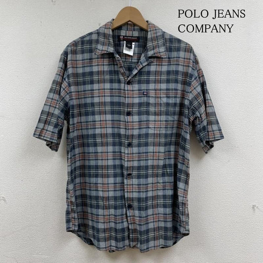 ポロジーンズカンパニー POLO JEANS COMPANY シャツ、ブラウス 半袖 開襟 オープンカラー 半袖 シャツ ブラウス Shirt デザインシャツ 胸ポケット ボタン チェック S チェック マルチカラー / マルチカラー / multicolor メンズ USED 古着 中古 50137220
