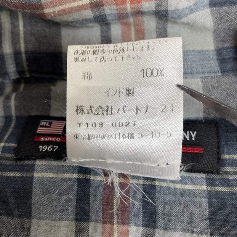 ポロジーンズカンパニー POLO JEANS COMPANY シャツ、ブラウス 半袖 開襟 オープンカラー 半袖 シャツ ブラウス Shirt デザインシャツ 胸ポケット ボタン チェック S チェック マルチカラー / マルチカラー / multicolor メンズ USED 古着 中古 50137220