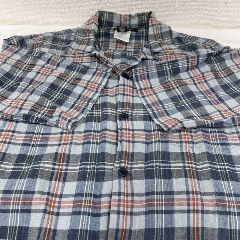 ポロジーンズカンパニー POLO JEANS COMPANY シャツ、ブラウス 半袖 開襟 オープンカラー 半袖 シャツ ブラウス Shirt デザインシャツ 胸ポケット ボタン チェック S チェック マルチカラー / マルチカラー / multicolor メンズ USED 古着 中古 50137220