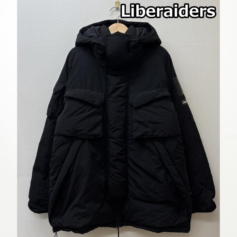 リベレイダース Liberaiders ジャケット、上着 ダウンジャケット 760012203 LEVEL 8 TACTICAL DOWN JACKET タクティカル フード ダウン ジャケット L 黒 / ブラック / black メンズ USED 古着 中古 50137256