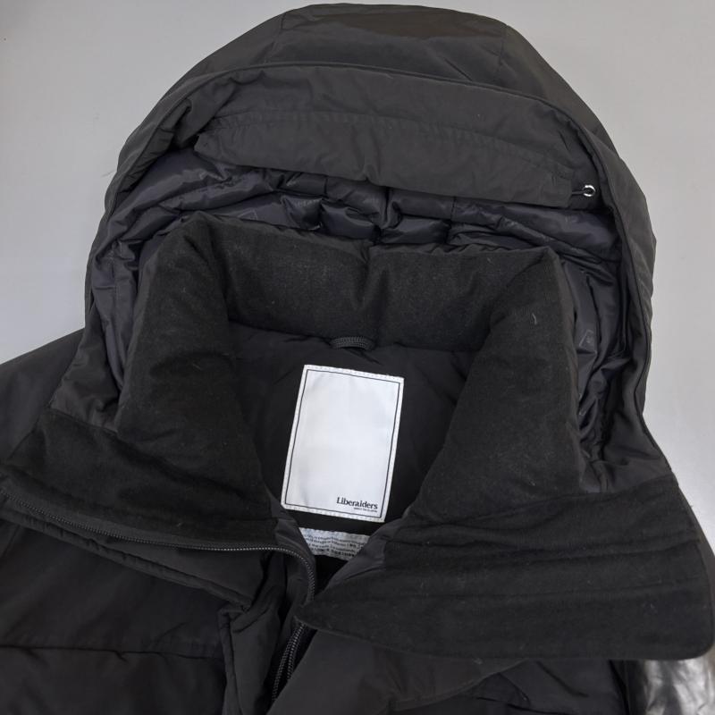 リベレイダース Liberaiders ジャケット、上着 ダウンジャケット 760012203 LEVEL 8 TACTICAL DOWN JACKET タクティカル フード ダウン ジャケット L 黒 / ブラック / black メンズ USED 古着 中古 50137256