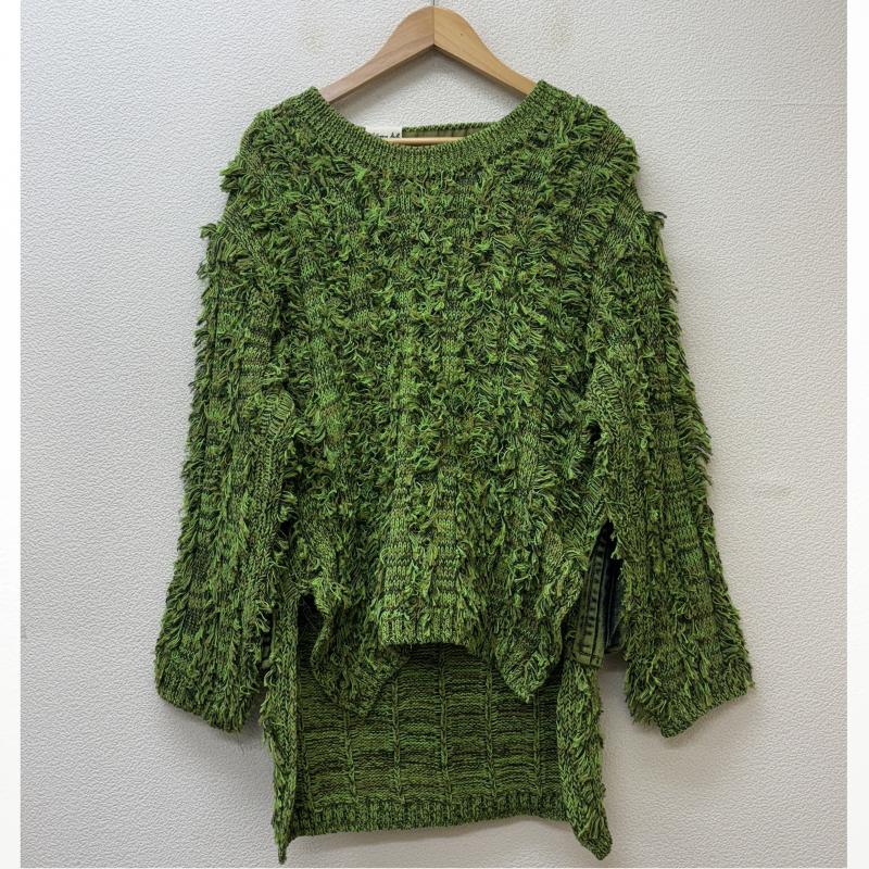 古着 USED ニット、セーター 長袖 ADSB Andersson Bell アンダースンベル 24SS MEGHAN CARGO SWEATER カーゴ Vネック ニット セーター 緑 グリーン - 緑 / グリーン / green レディース USED 古着 中古 50137260