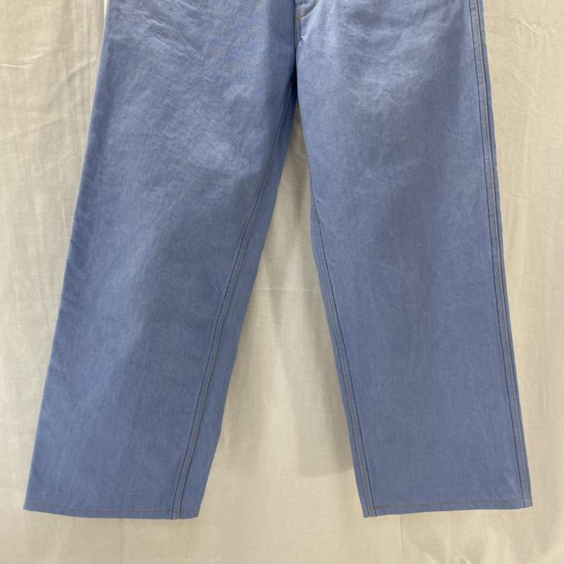 ウエストオーバーオールズ WESTOVERALLS パンツ デニム、ジーンズ 17SWPT53 803W デニムパンツ ライトブルー W26 - 無地 水色 / ライトブルー / レディース USED 古着 中古 50137321