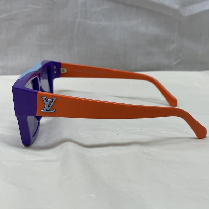 ルイヴィトン LOUIS VUITTON めがね・サングラス サングラス Z1894E 1.1 Evidence Sunglasses Purple エビデンス・スクエア パープル マルチカラー アイウェア - マルチカラー / マルチカラー / multicolor メンズ USED 古着 中古 50137324