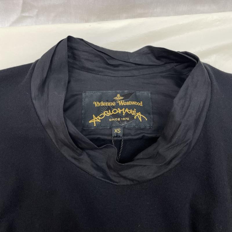ヴィヴィアンウエストウッド Vivienne Westwood ワンピース ひざ丈スカート 16010013 18AW ANGLOMANIA アングロマニア コルセットワンピース BLK ブラック アシメ袖 XS 黒 / ブラック / black レディース USED 古着 中古 50137331