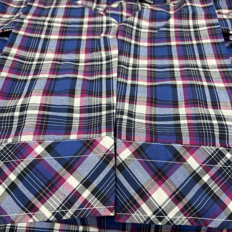 バーバリーブラックレーベル BURBERRY BLACK LABEL シャツ、ブラウス 長袖 長袖 シャツ D1M05-304-38 チェック柄 胸ポケット ホースロゴ 刺繍 2 チェック X ロゴ、文字 X 刺繍 X ワンポイント マルチカラー / マルチカラー / multicolor メンズ USED 古着 中古 50137410