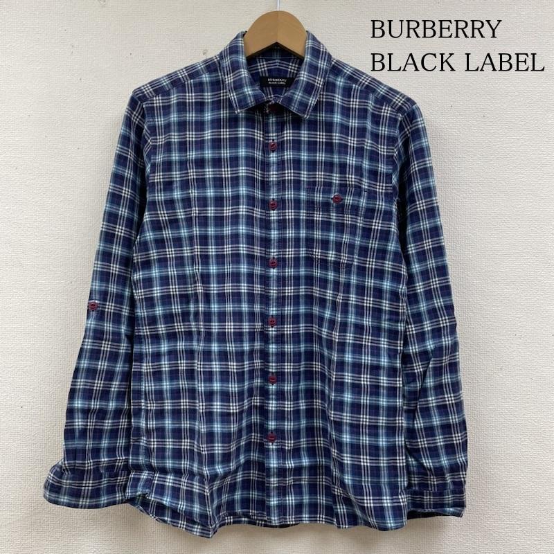 バーバリーブラックレーベル BURBERRY BLACK LABEL シャツ、ブラウス 長袖 長袖 チェック柄 シャツ ブラウス 胸ポケット ボタン D1M24-414-28 2 チェック マルチカラー / マルチカラー / multicolor メンズ USED 古着 中古 50137411