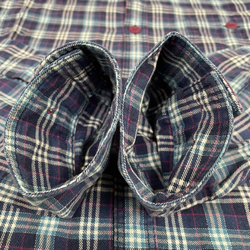 バーバリーブラックレーベル BURBERRY BLACK LABEL シャツ、ブラウス 長袖 長袖 チェック柄 シャツ ブラウス 胸ポケット ボタン D1M24-414-28 2 チェック マルチカラー / マルチカラー / multicolor メンズ USED 古着 中古 50137411