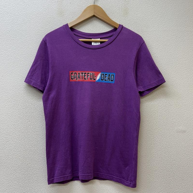 古着 USED Tシャツ 半袖 GRATEFUL DEAD グレイトフルデッド ロゴ スカル プリント クルーネック 半袖 Tシャツ バンドT バンT 紫 パープル S 紫 / パープル / purple メンズ USED 古着 中古 50137432