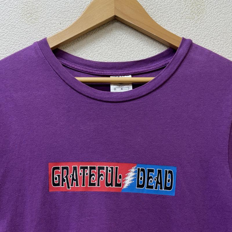 古着 USED Tシャツ 半袖 GRATEFUL DEAD グレイトフルデッド ロゴ スカル プリント クルーネック 半袖 Tシャツ バンドT バンT 紫 パープル S 紫 / パープル / purple メンズ USED 古着 中古 50137432