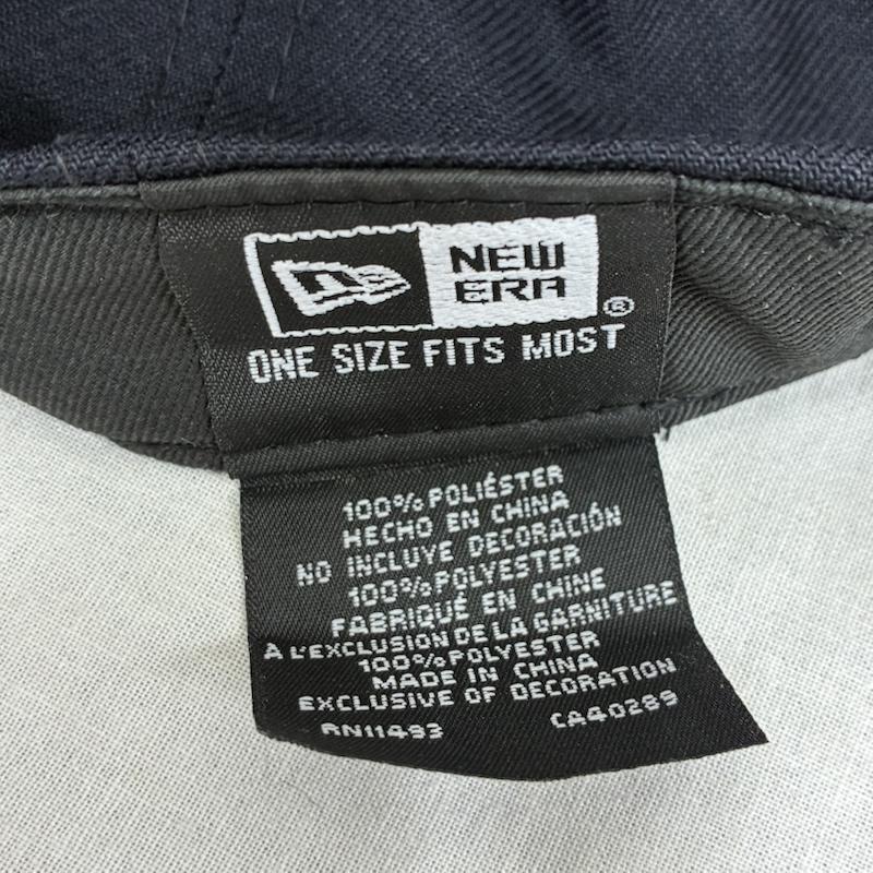 ニューエラ NEW ERA 帽子 キャップ 9FORTY MLB CUP ベースボール キャップ 6パネル - ロゴ、文字 X 刺繍 紺 / ネイビー / navy メンズ USED 古着 中古 50137479