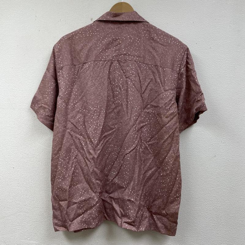 サタデーズ ニューヨークシティ Saturdays NYC シャツ、ブラウス 半袖 半袖 シャツ ブラウス Shirt デザインシャツ 胸ポケット ボタン ドット柄 まだら水玉 M ドット 桃 / ピンク / pink メンズ USED 古着 中古 50137521
