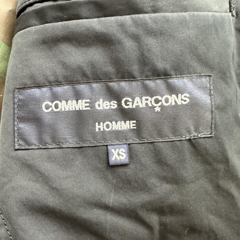 コムデギャルソンオム COMME des GARCONS HOMME ジャケット、上着 ジャケット、ブレザー 20SS 迷彩 切替 テーラード ジャケット HE-J019 XS 黒 / ブラック / black X マルチカラー / マルチカラー / multicolor メンズ USED 古着 中古 50137525