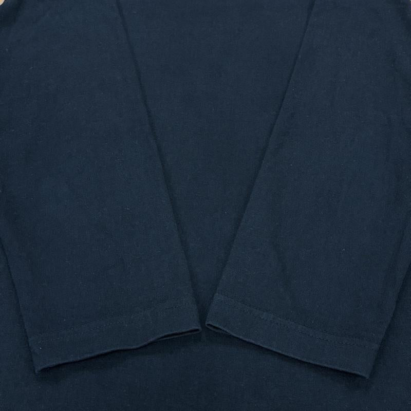ホワイツビル WHITESVILLE Tシャツ 長袖 14/- FOOTBALL T-SHIRT ヘビーウェイト フットボール Tシャツ M 無地 黒 / ブラック / black メンズ USED 古着 中古 50137544