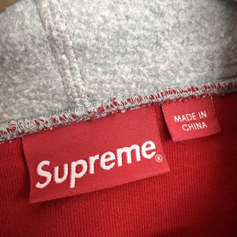 シュプリーム Supreme パーカー 長袖 インサイドアウト ボックスロゴ スウェット パーカー S 灰 / グレー / gray メンズ USED 古着 中古 50137562