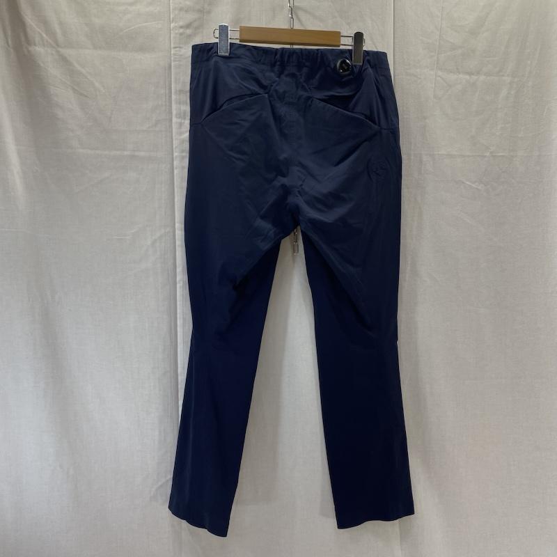 デサント DESCENTE パンツ スラックス DAMPGD90 RELAXED TAPERED HI ST PANTS navy W30 - 無地 紺 / ネイビー / navy メンズ USED 古着 中古 50137672