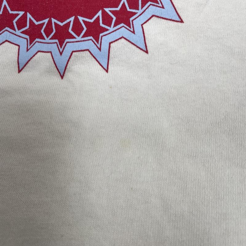 ステューシー STUSSY Tシャツ 半袖 90s シャドーマン 半袖 Tシャツ Shirt ロゴ HI-PERFOMANCE プリント M ロゴ、文字 X スカル X プリント 白 / ホワイト / white メンズ USED 古着 中古 50137686