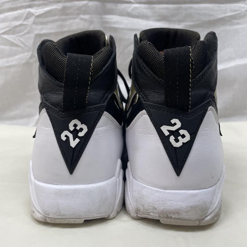 ナイキ NIKE スニーカー スニーカー 725093-140 Air Jordan 7 Retro Championship Pack Champagne エアジョーダン7 レトロ チャンピオンシップ パック 28.0cm 黒 / ブラック / black X 白 / ホワイト / white X 金 / ゴールド / gold color メンズ USED 古着 中古 50137728