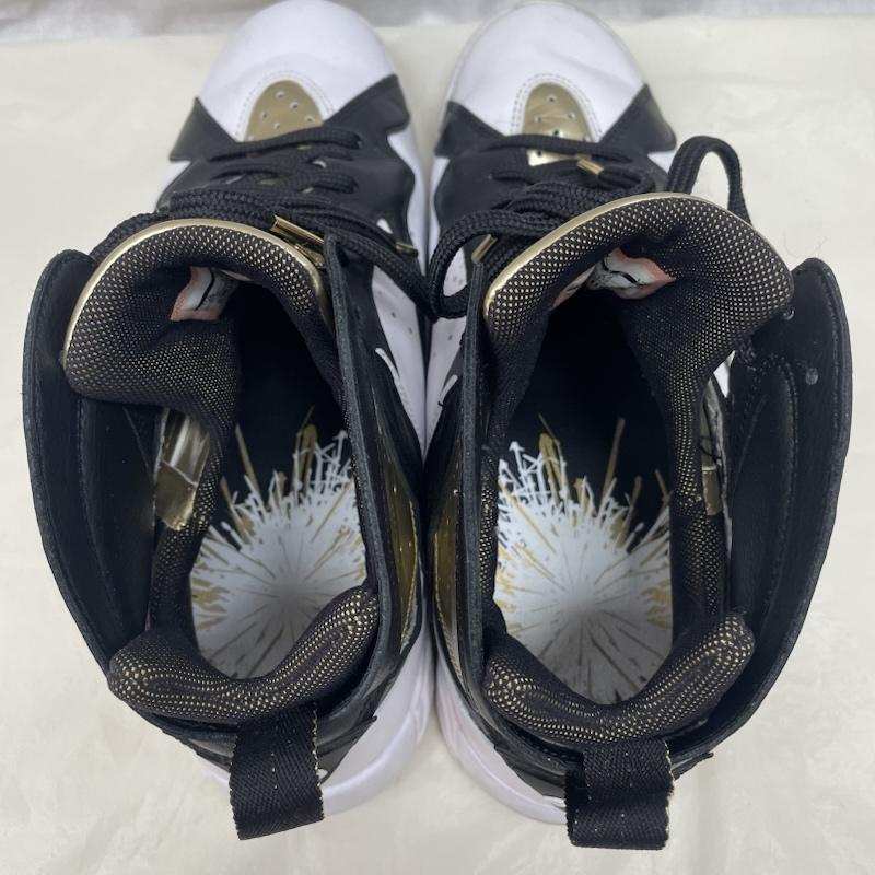 ナイキ NIKE スニーカー スニーカー 725093-140 Air Jordan 7 Retro Championship Pack Champagne エアジョーダン7 レトロ チャンピオンシップ パック 28.0cm 黒 / ブラック / black X 白 / ホワイト / white X 金 / ゴールド / gold color メンズ USED 古着 中古 50137728