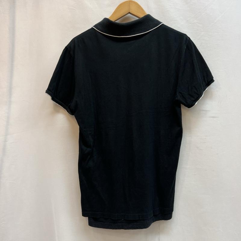 ヒステリックグラマー HYSTERIC GLAMOUR ポロシャツ 半袖 オゾンロックス フェイクレイヤード ポロシャツ M 黒 / ブラック / black メンズ USED 古着 中古 50137780