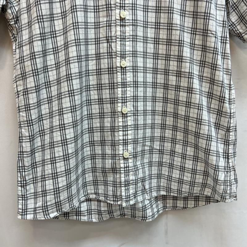 バーバリーブラックレーベル BURBERRY BLACK LABEL シャツ、ブラウス 半袖 チェック 半袖シャツ 3 メンズ USED 古着 中古 50137782