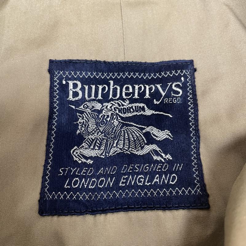 バーバリーズ BURBERRYS コート コート一般 ヴィンテージ ステンカラー コート ジャケット ボタン スプリングコート 無地 メンズ USED 古着 中古 50137836