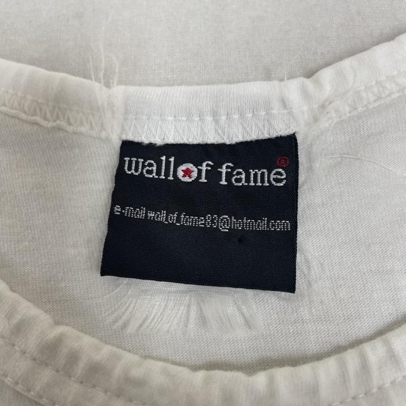 古着 USED タンクトップ タンクトップ Wall of fame 90s ヴィンテージ タンクトップ ノースリーブ Nirvana Kurt Cobain カートコバーン プリント ロゴ - ロゴ、文字 X  X プリント 白 / ホワイト / white メンズ USED 古着 中古 50137848