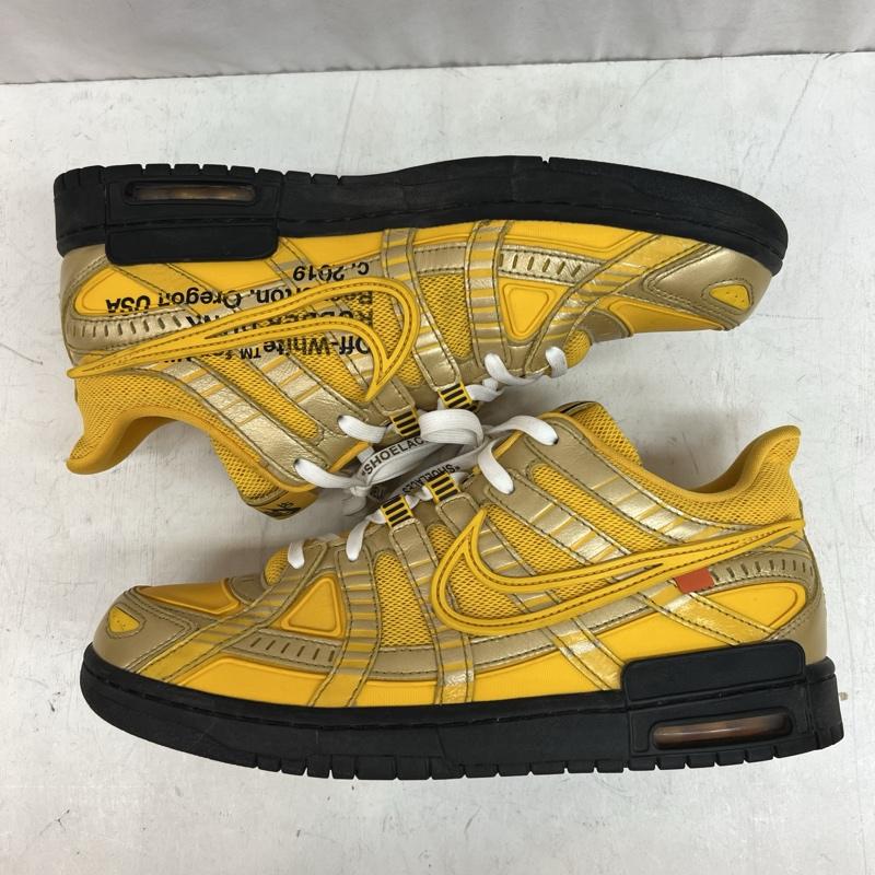 ナイキ NIKE スニーカー スニーカー OFF-WHITE オフホワイト Air Rubber Dunk エアラバーダンク CU6015-700 29.0cm メンズ USED 古着 中古 50137884