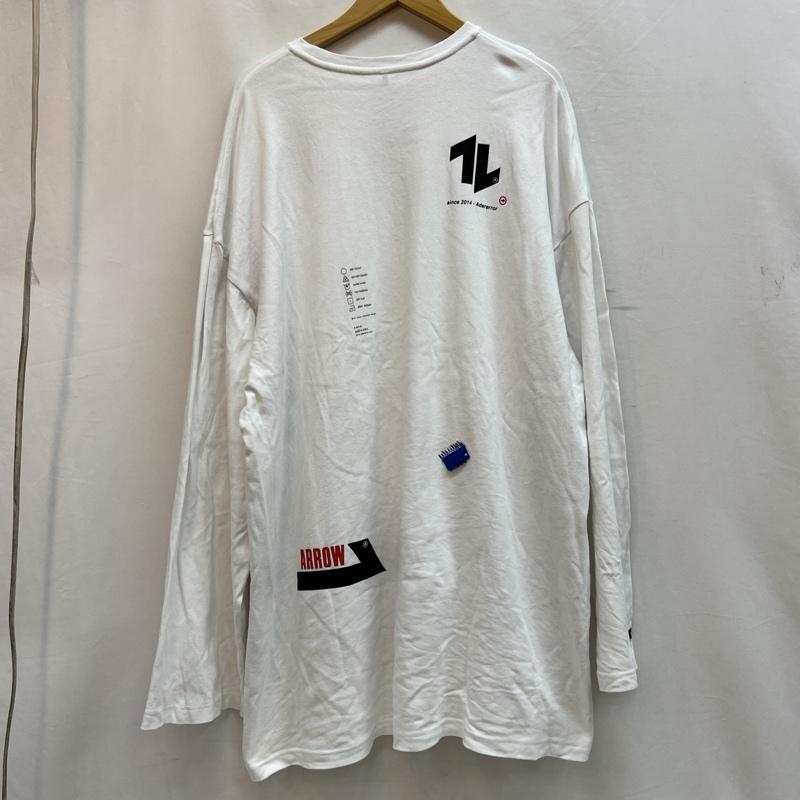 アーダーエラー ADERERROR Tシャツ 長袖 ロゴ 長袖 Tシャツ ロンT 3 白 / ホワイト / white メンズ USED 古着 中古 50137896