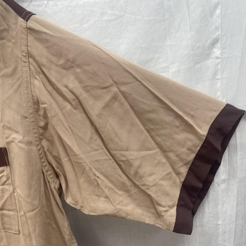 古着 USED シャツ、ブラウス 半袖 DELMAR デルマー レーヨン BEG ベージュ 開襟 シャツ ヴィンテージ L ベージュ / ベージュ / beige メンズ USED 古着 中古 50137910