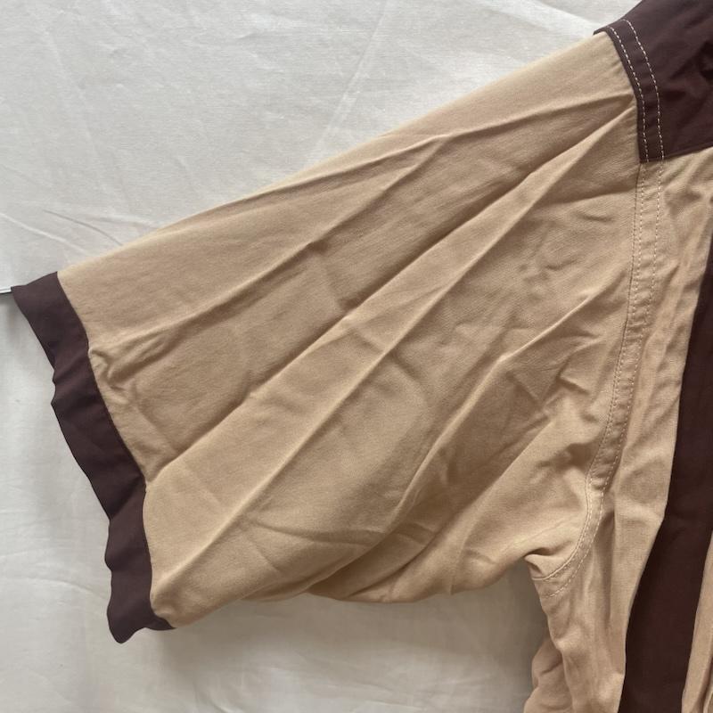 古着 USED シャツ、ブラウス 半袖 DELMAR デルマー レーヨン BEG ベージュ 開襟 シャツ ヴィンテージ L ベージュ / ベージュ / beige メンズ USED 古着 中古 50137910
