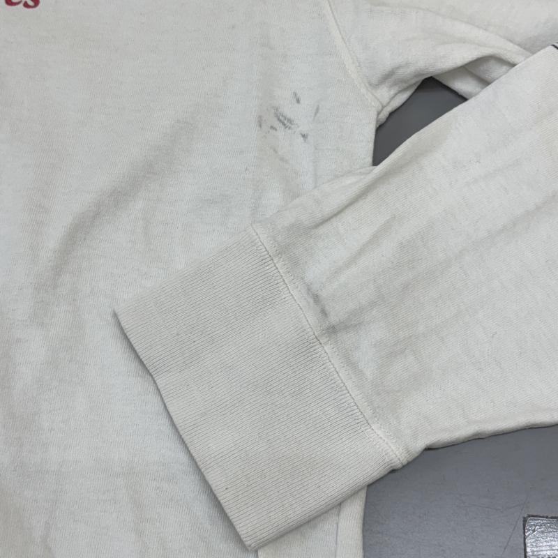 ブラックアイパッチ BlackEyePatch Tシャツ 長袖 マルチロゴ スリーブ プリント クルーネック ロンT 長袖 Tシャツ 白 ホワイト L 白 / ホワイト / white メンズ USED 古着 中古 50137938