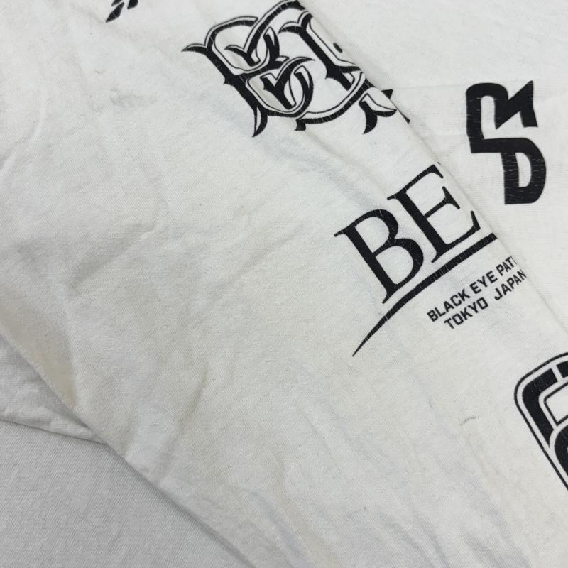 ブラックアイパッチ BlackEyePatch Tシャツ 長袖 マルチロゴ スリーブ プリント クルーネック ロンT 長袖 Tシャツ 白 ホワイト L 白 / ホワイト / white メンズ USED 古着 中古 50137938