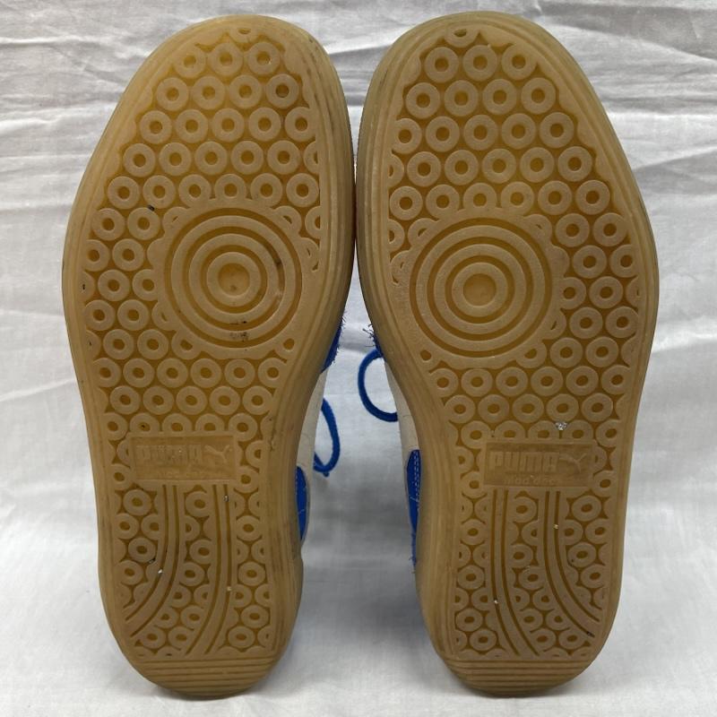 プーマ PUMA スニーカー スニーカー PALERMO VINTAGE HYPERLINK BLUE-FROSTED IVORY パレルモ ヴィンテージ 26.5cm 青 / ブルー / blue メンズ USED 古着 中古 50137971
