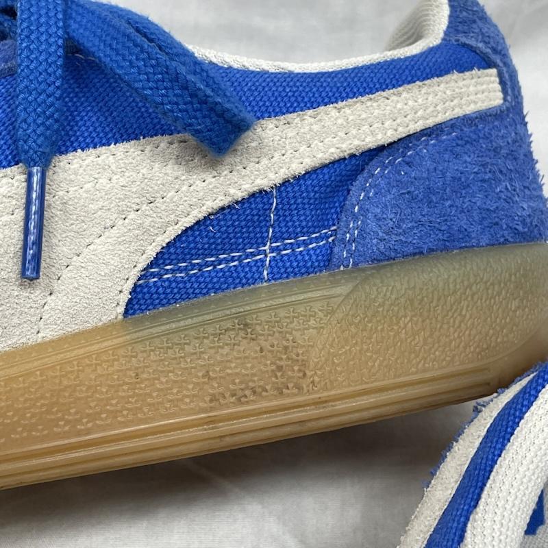プーマ PUMA スニーカー スニーカー PALERMO VINTAGE HYPERLINK BLUE-FROSTED IVORY パレルモ ヴィンテージ 26.5cm 青 / ブルー / blue メンズ USED 古着 中古 50137971