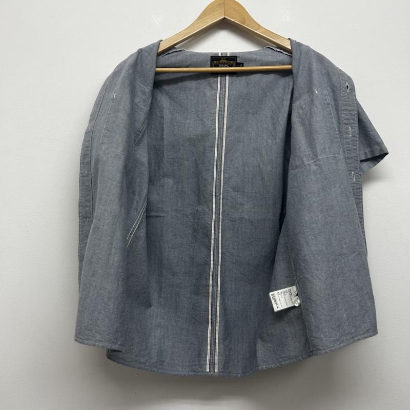 ダブルタップス WTAPS シャツ、ブラウス 半袖 半袖シャツ ワッペン 091SPDT-SHM04 S ロゴ、文字 インディゴ / インディゴ / Indigo メンズ USED 古着 中古 50137988