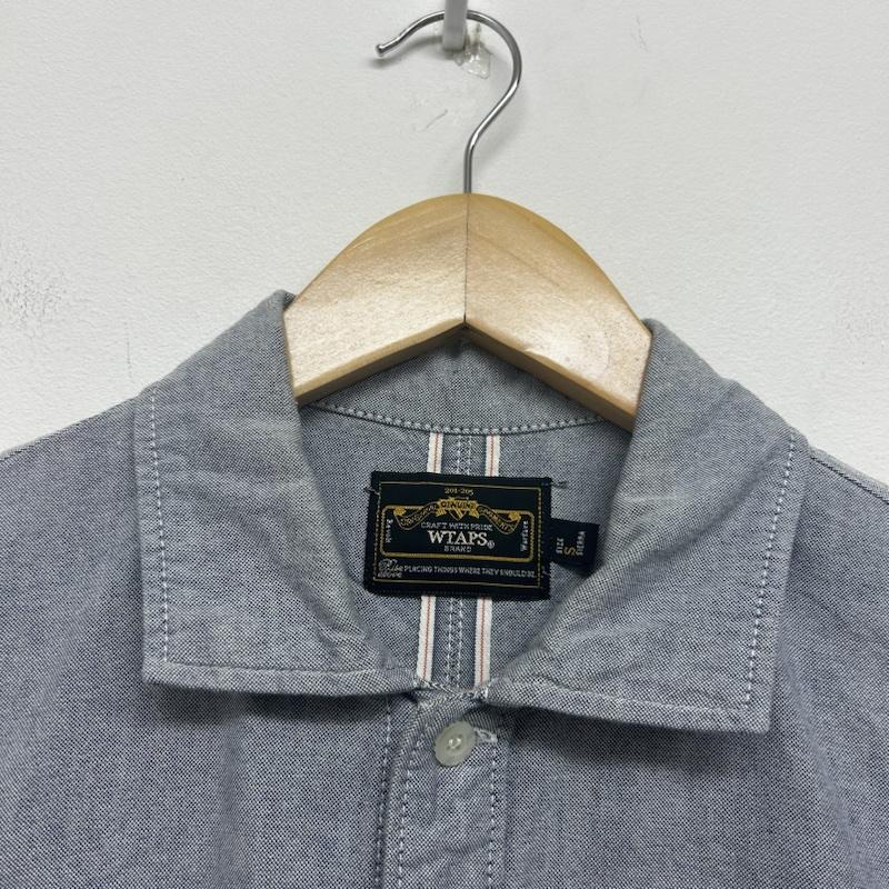 ダブルタップス WTAPS シャツ、ブラウス 半袖 半袖シャツ ワッペン 091SPDT-SHM04 S ロゴ、文字 インディゴ / インディゴ / Indigo メンズ USED 古着 中古 50137988