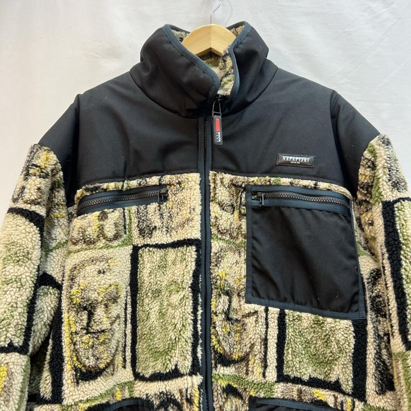 マーティンローズ MARTINE ROSE ジャケット、上着 ジャンパー、ブルゾン NAPAPIJRI ナパピリ T-HOSSA フリース 中綿 ブルゾン XL 緑 / グリーン / green メンズ USED 古着 中古 50138066